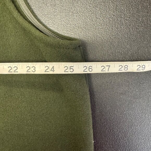 Orvis Wool Blend Zip Front Vest Men’s XXL Dark Green Canada Outdoor Gorpcore - Picture 3 of 8